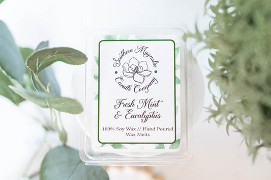 Fresh Mint & Eucalyptus Scent Wax Melts- 2.7oz Wax Melts