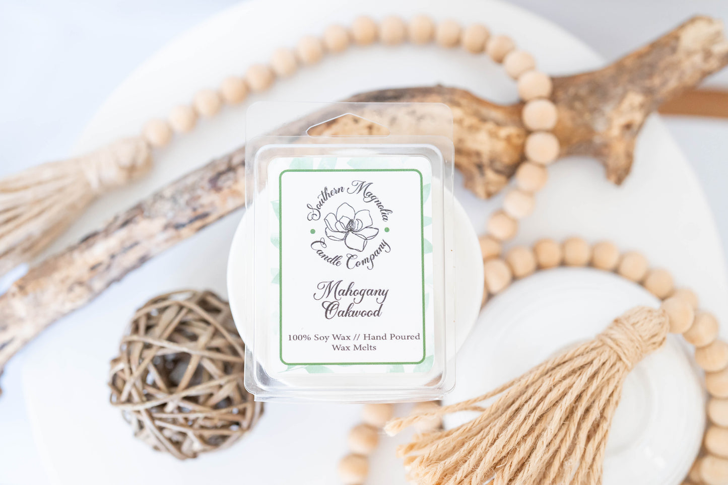 Mahogany Oakwood Scent Wax Melts- 2.7oz Wax Melts