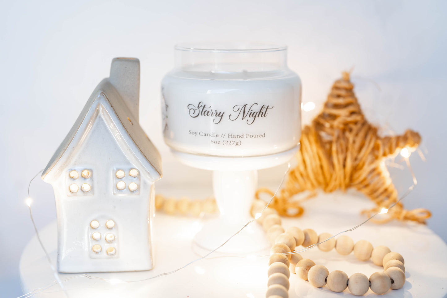 Starry Night Scent Candle - 8oz Soy Candle