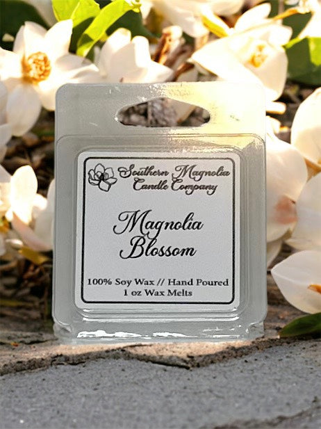 Magnolia Blossom Scent Mini Wax Melt- 1oz Wax Melt