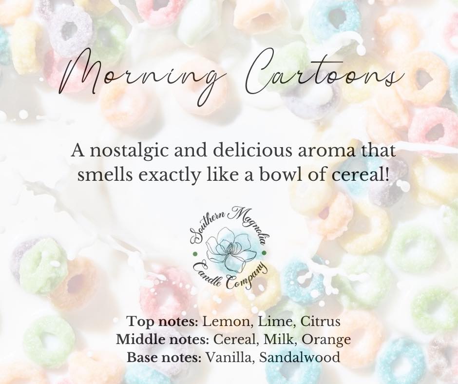 Morning Cartoons Scent Wax Melts- 2.7oz Wax Melts